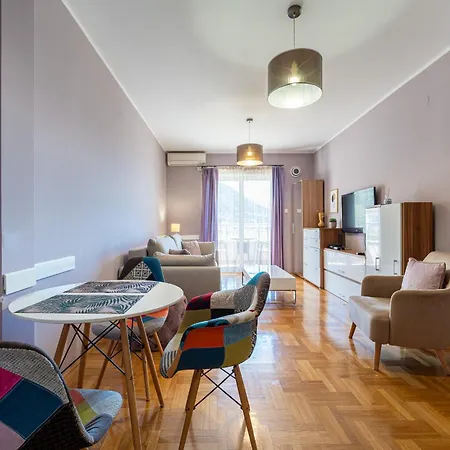 Lovely Studio With Panoramic City View Будва Экстерьер фото